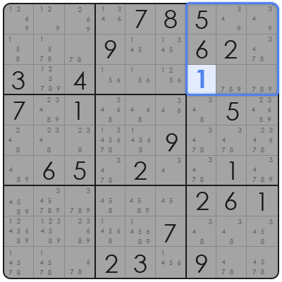 sudoku hidden triples